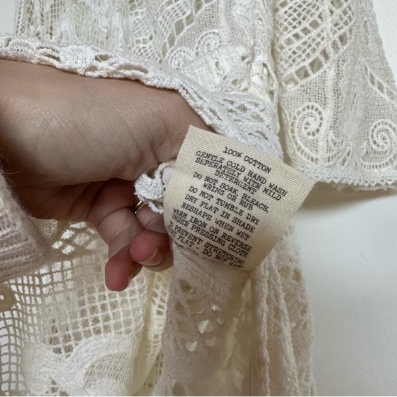 Spell & the Gypsy Collective Crochet Maxi Dress Small S - Picture 7 of 12